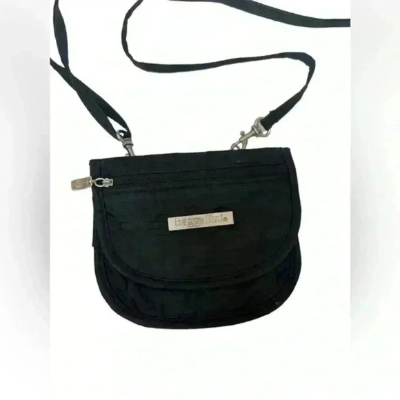 Baggallini Small‎ Black Cross Body Tiny Wallet Purse - Picture 3 of 6